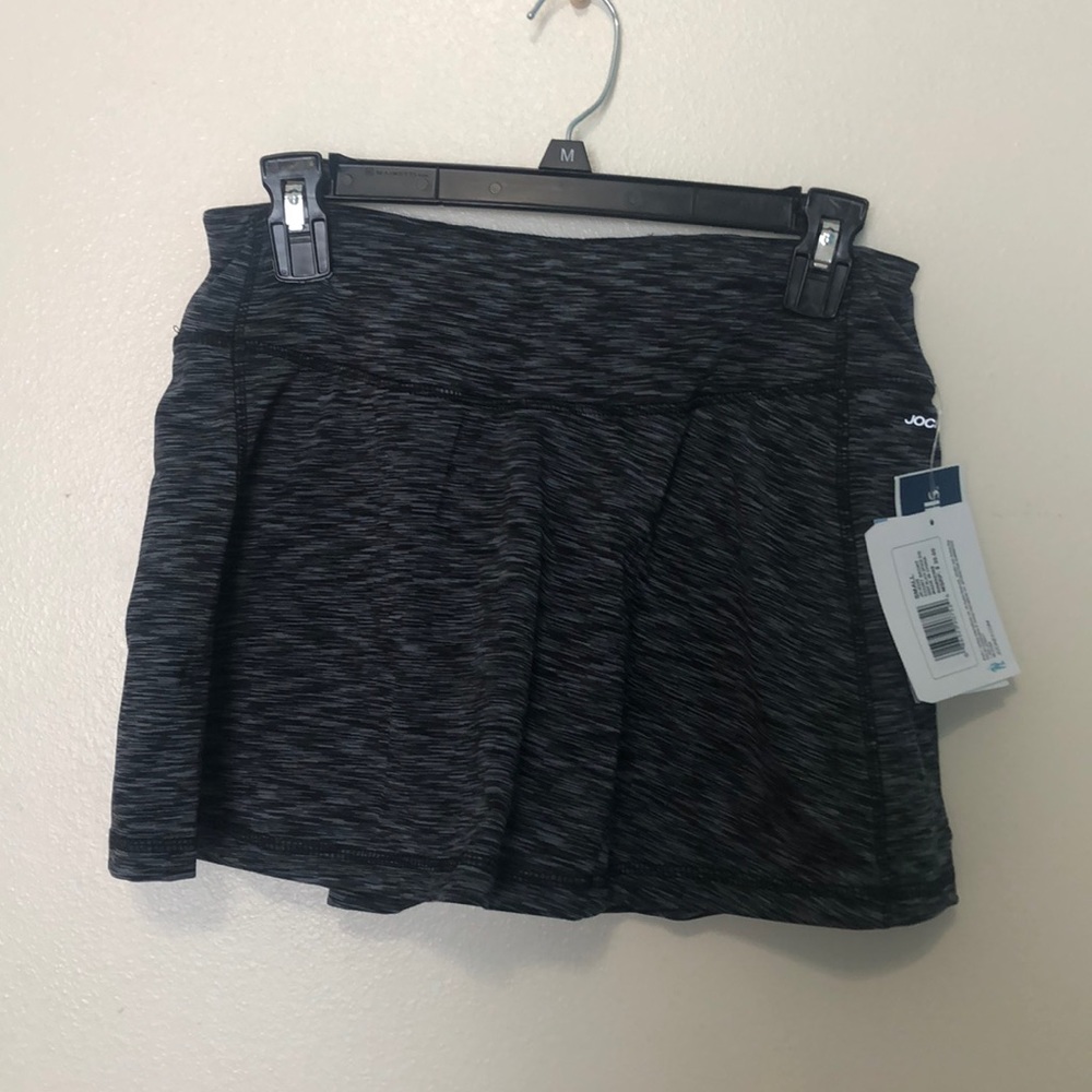 Dark gray tennis skirt